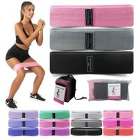 Bandas Elásticas Ejercicios Tela De Resistencia Yoga Gym Standard Multicolor