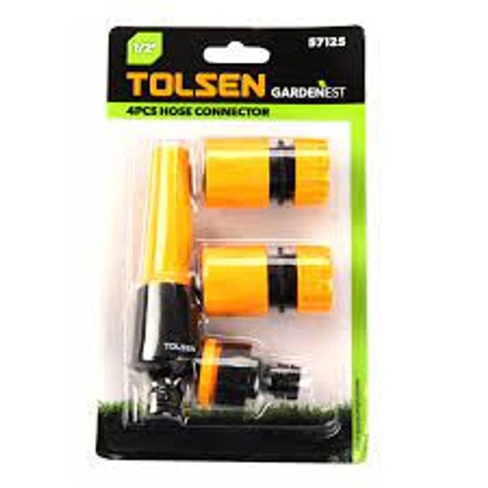 Juego de Conectores de Manguera de 4 piezas Tolsen - 57171