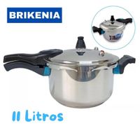 Olla a Presión de 11 Litros en Acero Inoxidable