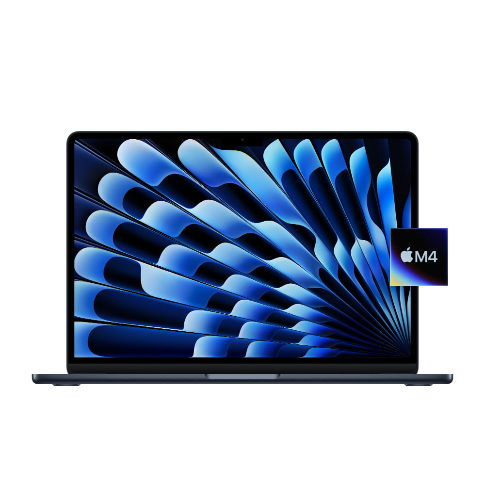 Apple MacBook Air 13"" (2025) Chip M4 24GB RAM 512GB SSD | Midnight - Teclado Inglés