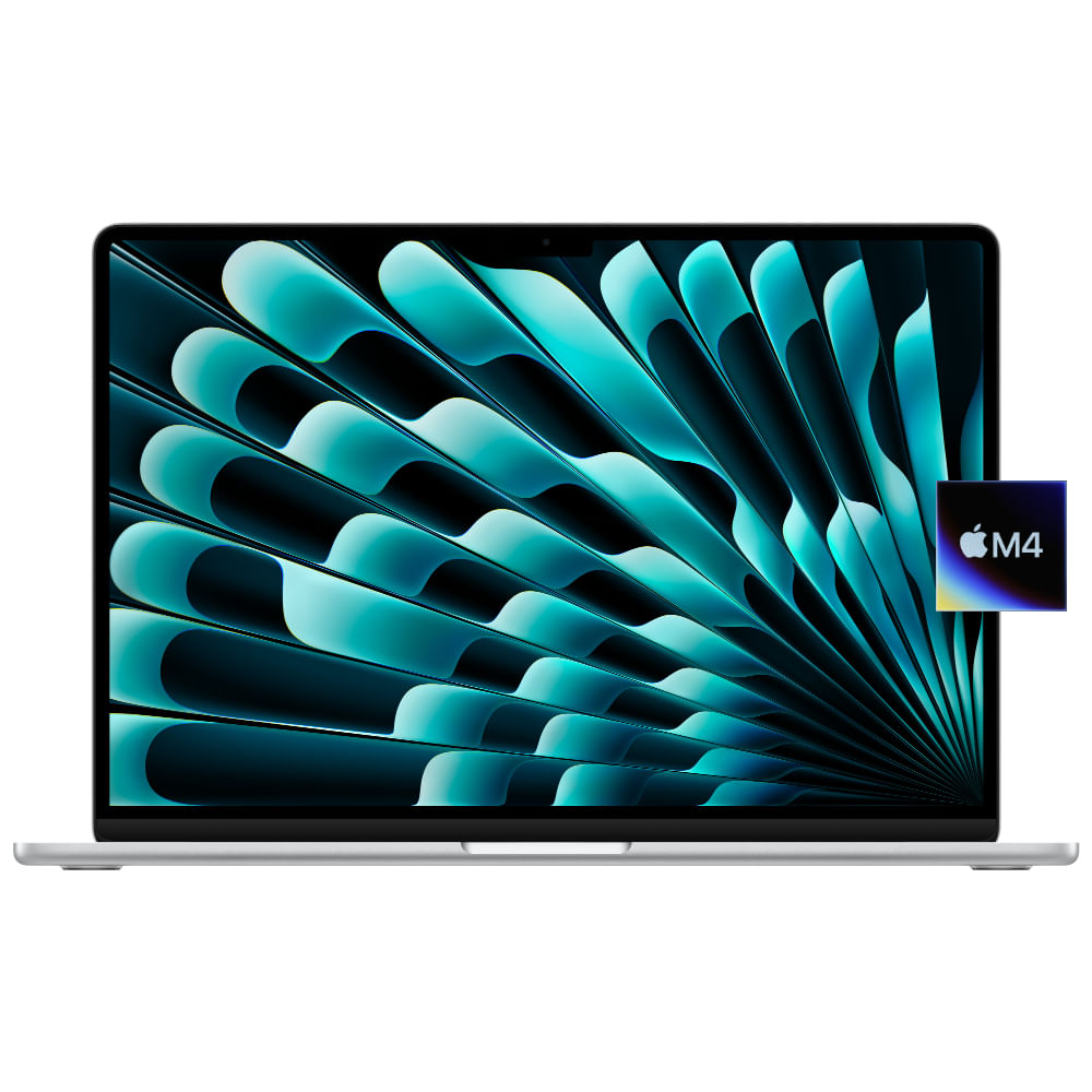 Apple MacBook Air 15"" (2025) Chip M4 24GB RAM 512GB SSD | Silver - Teclado Inglés