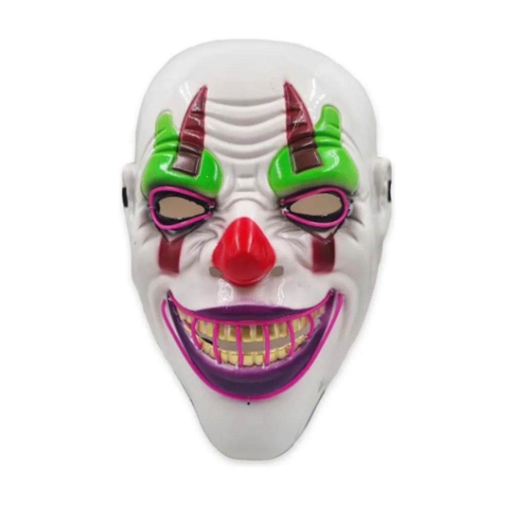 Máscara Led Purga Payaso Asesino Cosplay