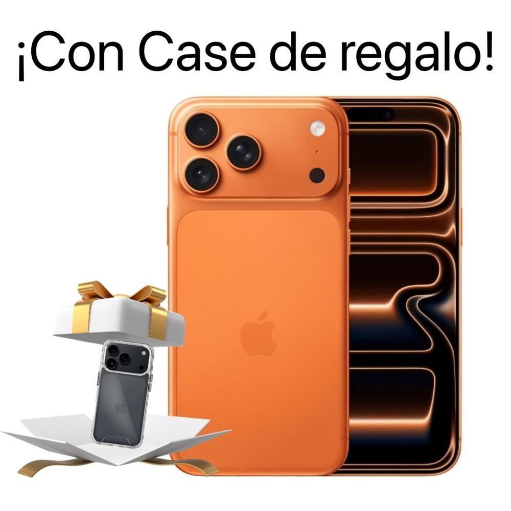 iPhone 17 PRO MAX 256gb ESIM color Naranja Cósmico