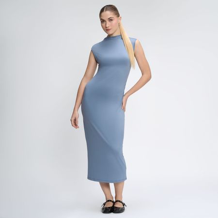 Vestido Mujer Hypnotic Venecia Azul Talla S