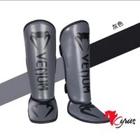 PROTECTOR DE ESPINILLAS VENUM 3.0 IMPORTADA TALLA (M) M Gris