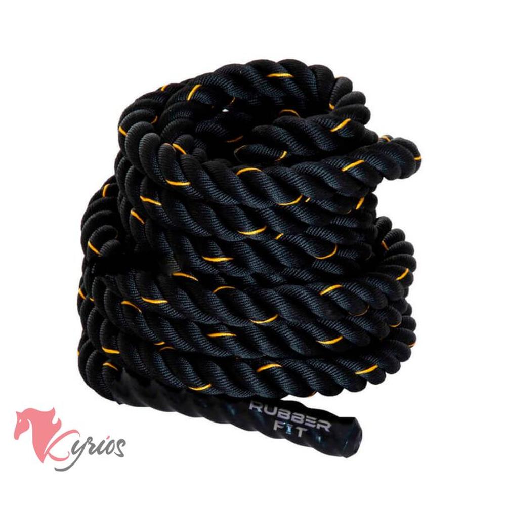 Soga De Crossfit De 9 MTS Standard Negro