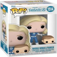 Pop Mujer Invicible y Franklin 1514 Los 4 Fantasticos