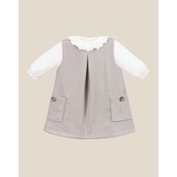 VESTIDO VICHI PLIEGUES CON BLUSA