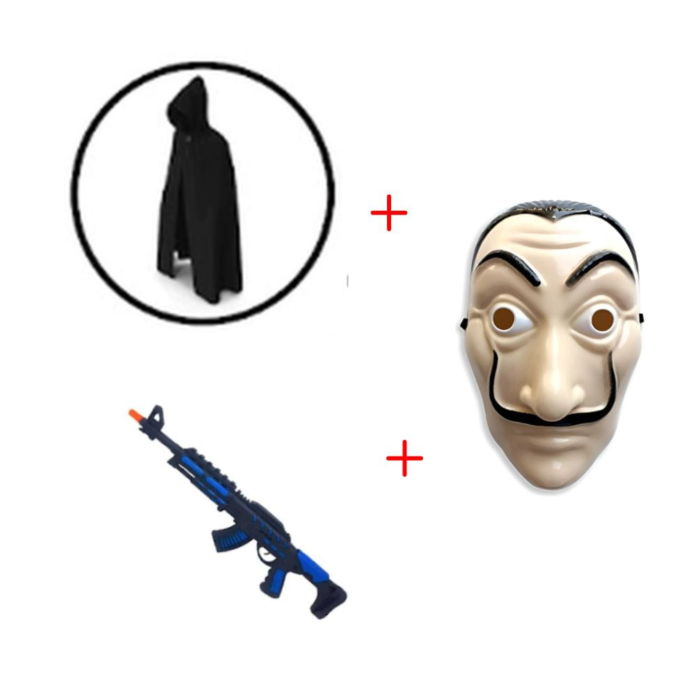 Disfraz Completo El Profesor Estratégico con Máscara Talla L