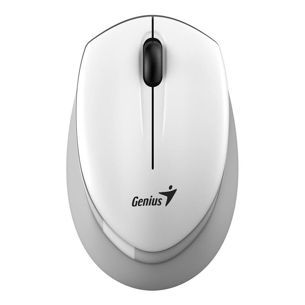 Mouse inalámbrico Genius Nx-7009 Wireless White Grey