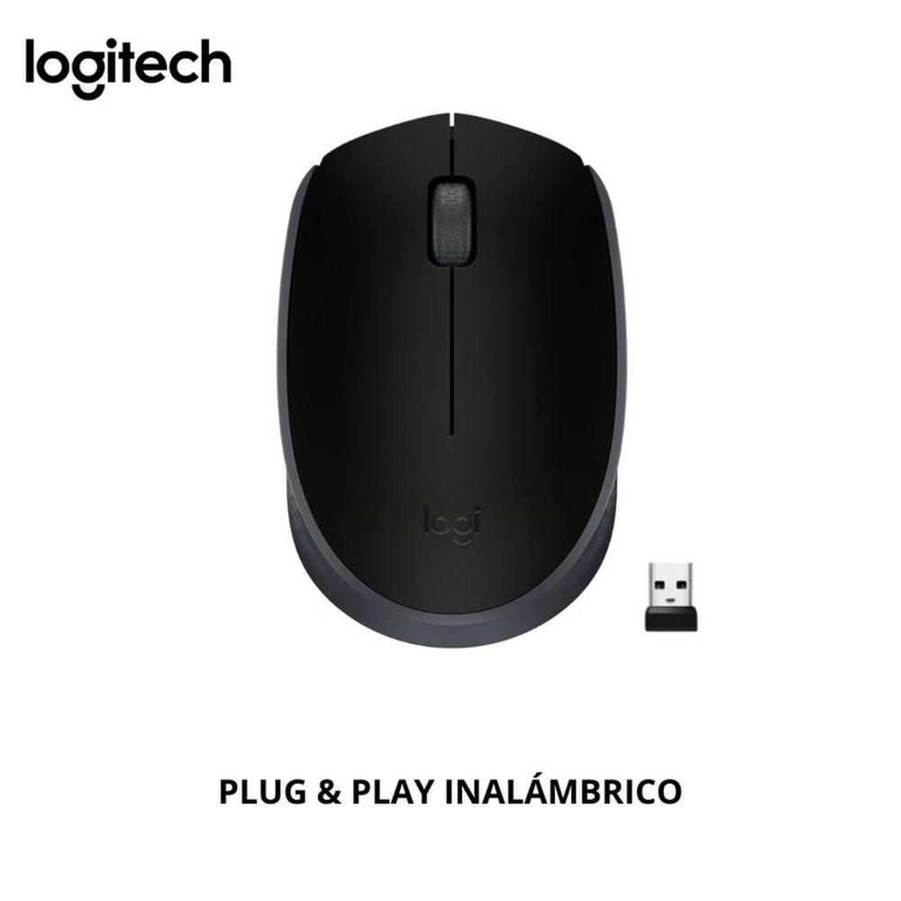Mouse Inalámbrico Logitech M170 Negro