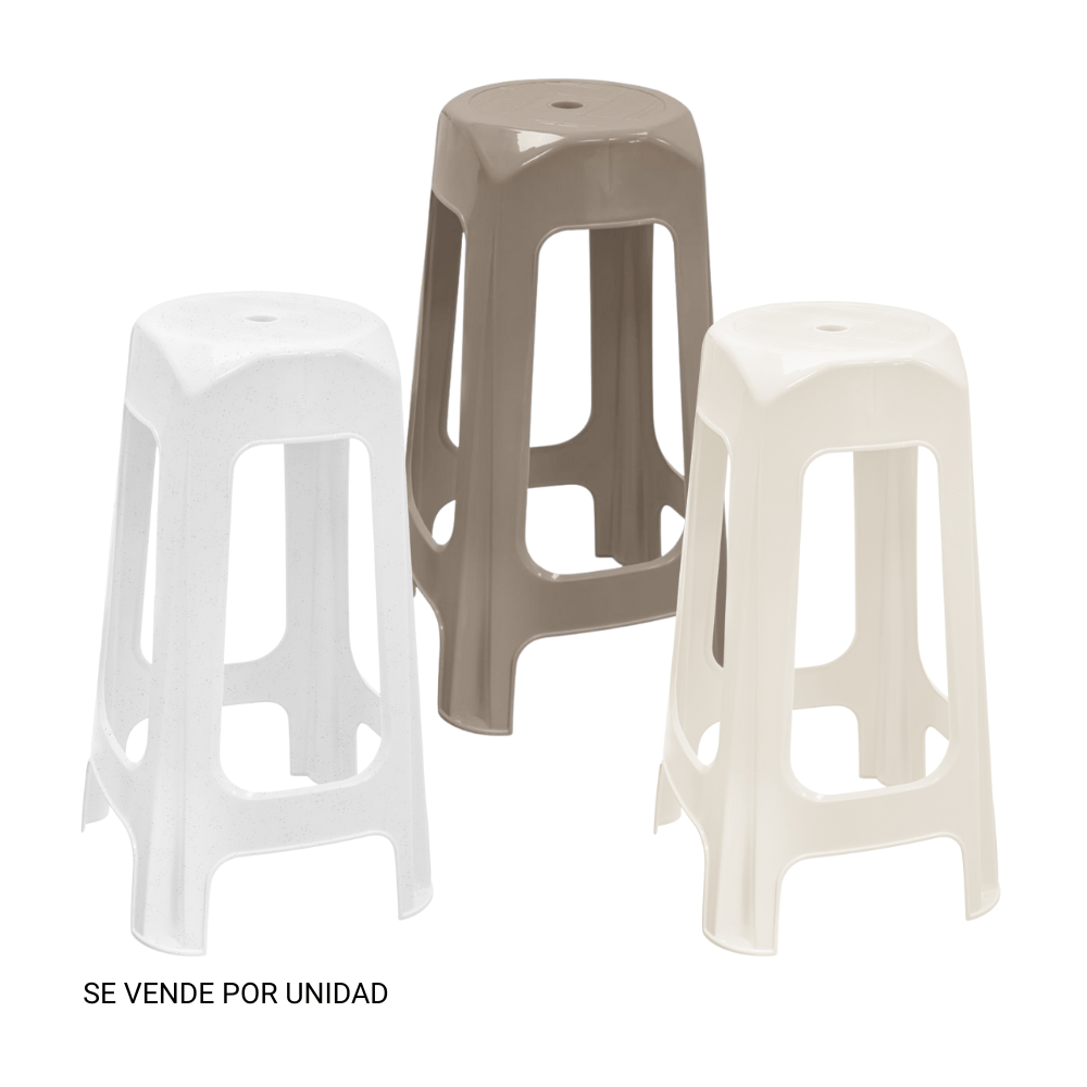 Banco Plástico Reyplast Super Atlas - Color Aleatorio