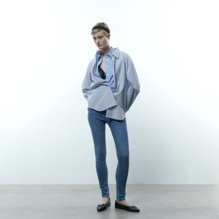 Jeans Super Skinny Sfera Mujer Azul Medio 38