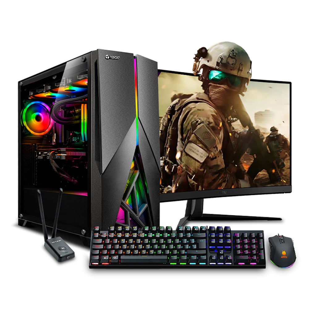 COMPUTADORA PC GAMER CORE i9 12900KF 32GB DDR5 1TB 27 RTX5060TI 8GB MI PC LISTA MIPCLISTA