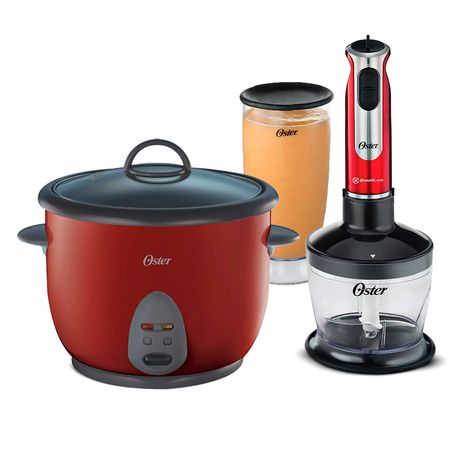 Combo Oster Olla CKSTRC1700R Batidora de Inmersión FPSTHB2801