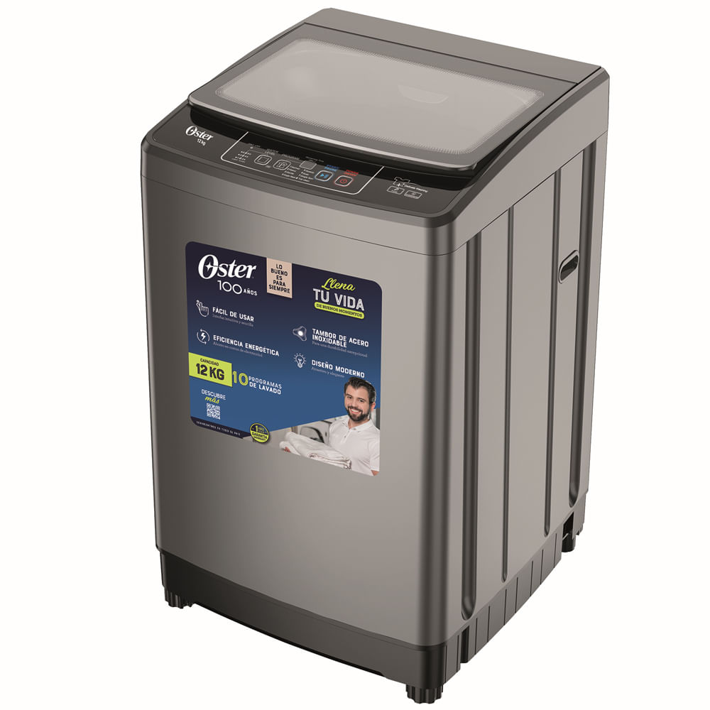 Lavadora Digital 12 K Oster OS-PWSW0012S