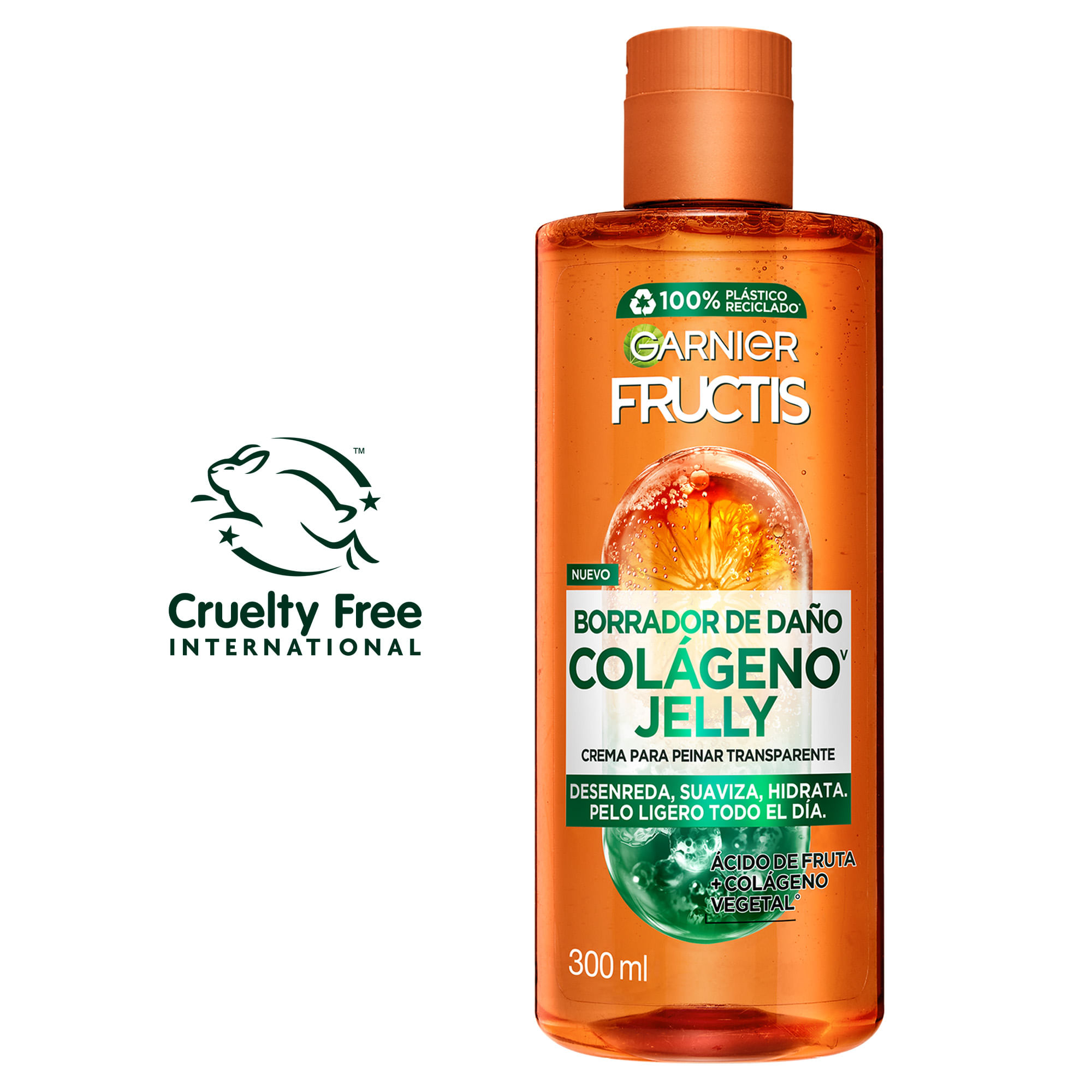 Crema para Peinar FRUCTIS Oil Control Frasco 300ml