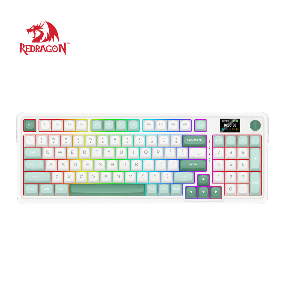 Teclado gamer Redragon Galatin Pro K719WG inalámbrico