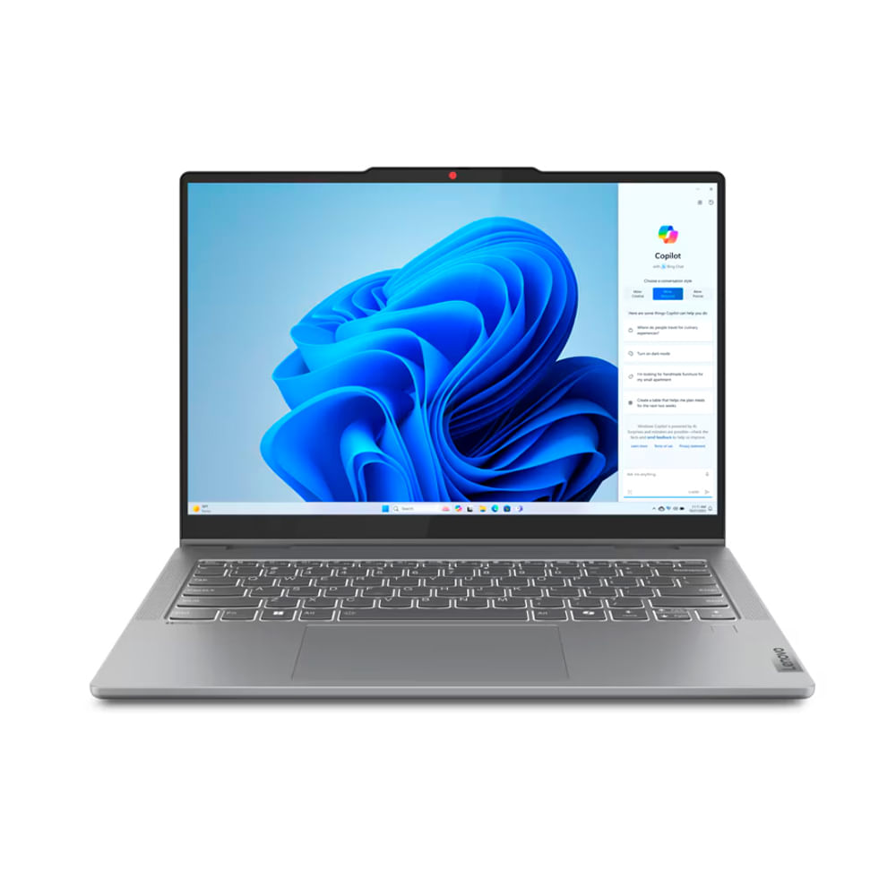 Notebook Lenovo IdeaPad 5 2-en-1 14"" Touch IPS AMD Ryzen 7 8845HS, 3.8/5.1GHz, WUXGA Ideal para Tra