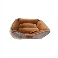 Cama Puff Milou Dentitoy Comfort Beige Talla M