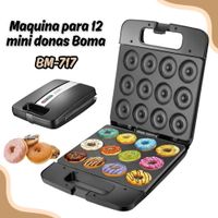 Máquina para 12 Mini Donas Boma BM-717