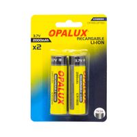 Baterias Recargables 18650 2000mAh c/u Marca Opalux