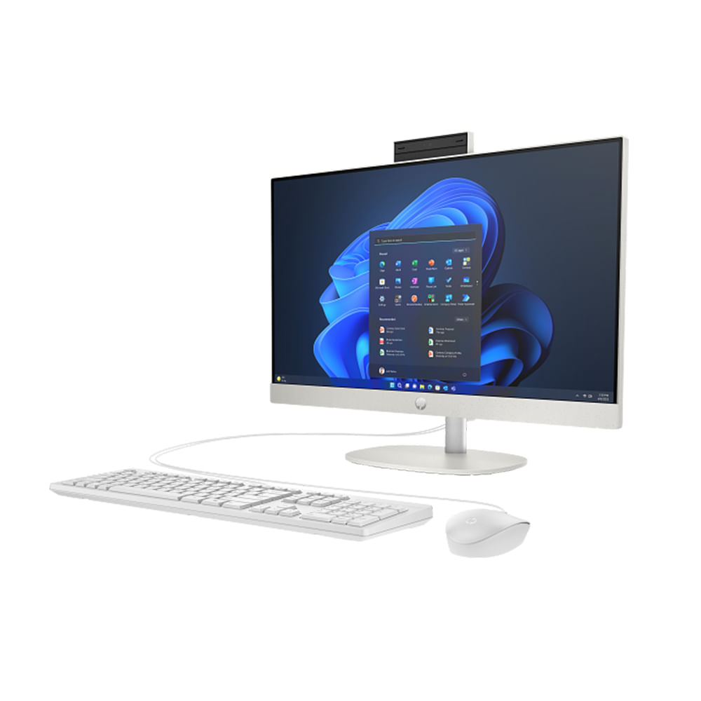 Computador Todo en Uno HP ProOne 240 G10, Intel Core i5, 16GB RAM, 512GB SSD, 23.8"" Full HD, Gris