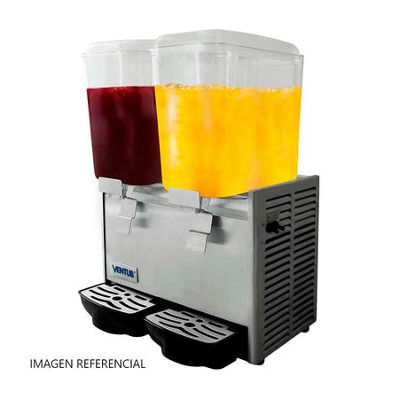 Dispensador jugos Ventus 2 Vasos Vj-182 18x2l
