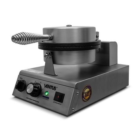 Máquina Profesional para Barquillos Ventus Modelo VMB01 de Acero Inoxidable