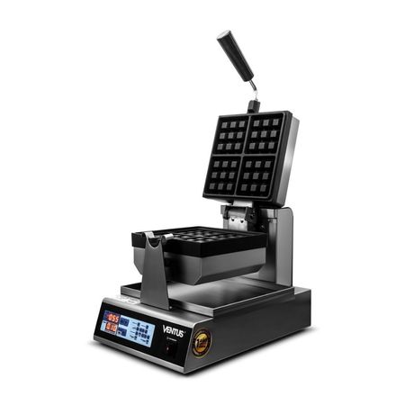 Wafflera Cuadrada de Acero Inoxidable Ventus VWEC1