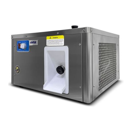 Máquina de Helado Artesanal Ventus Modelo VSPH10S de Acero Plata