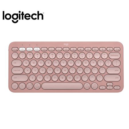 Teclado Logitech Pebble 2 K380s Bluetooth Wireless Sp Rose