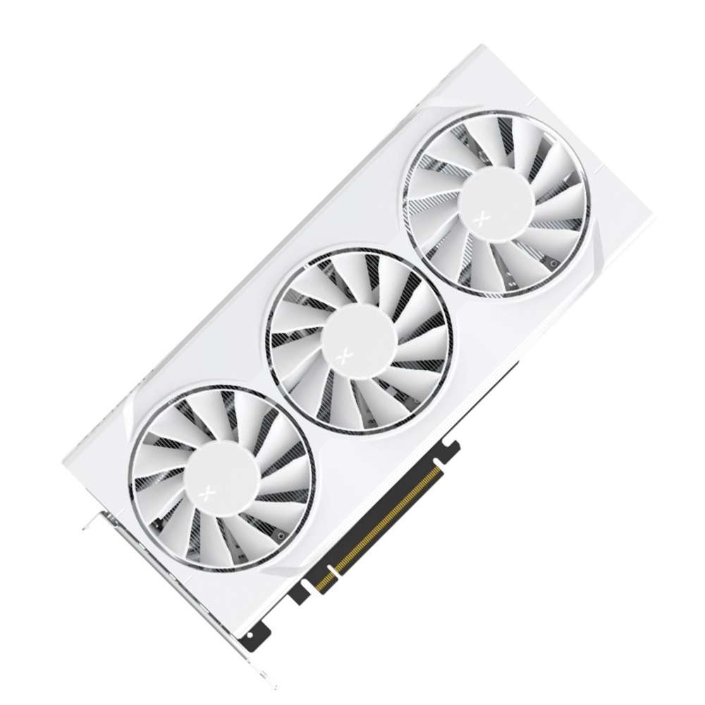 Tarjeta de video XFX Swift AMD Radeon RX 9070 OC White Triple 90mm FAN, 16 GB GDDR6