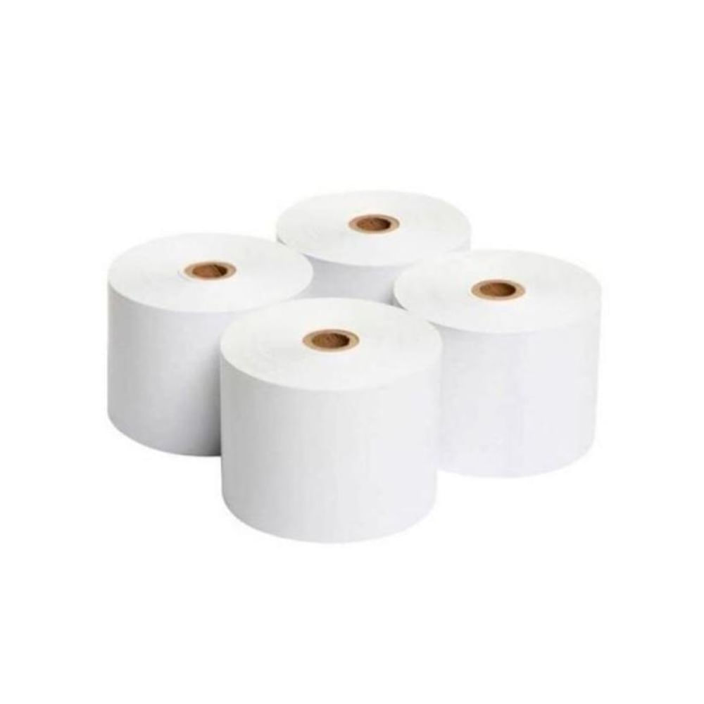 Rollo de papel térmico SAT America 80mm x 60m, 48g, compatible con impresoras térmicas modernas