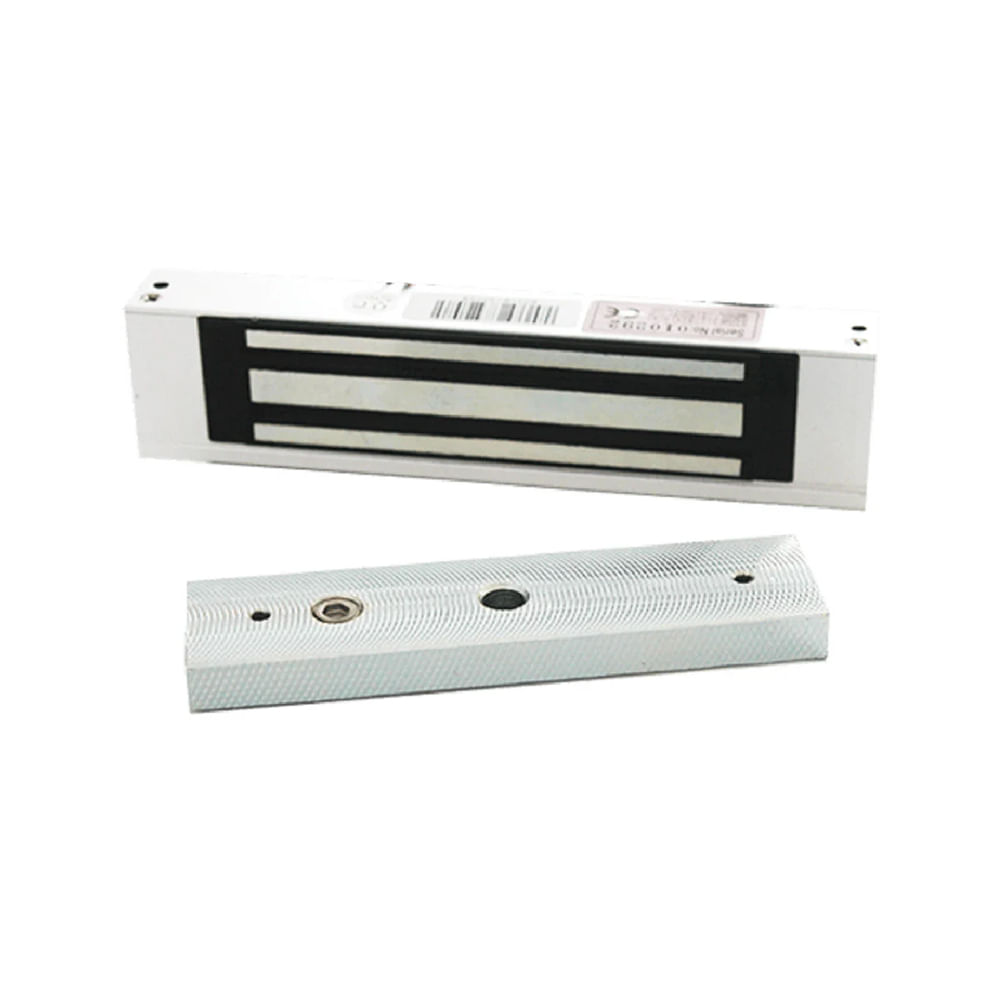 Cerradura Electromagnética ZKTECO 120kg - 12VDC, Alta Seguridad para Puertas y Accesos