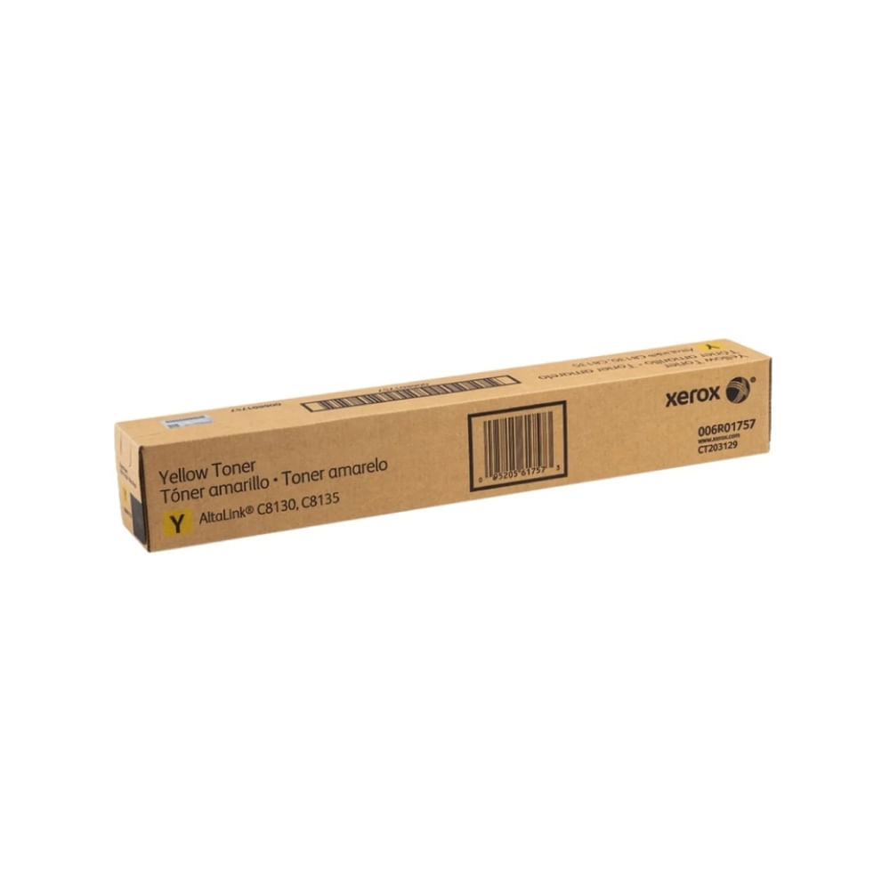 Toner amarillo Xerox Altalink C8130/C8135 28K para impresiones de alta calidad y rendimiento.