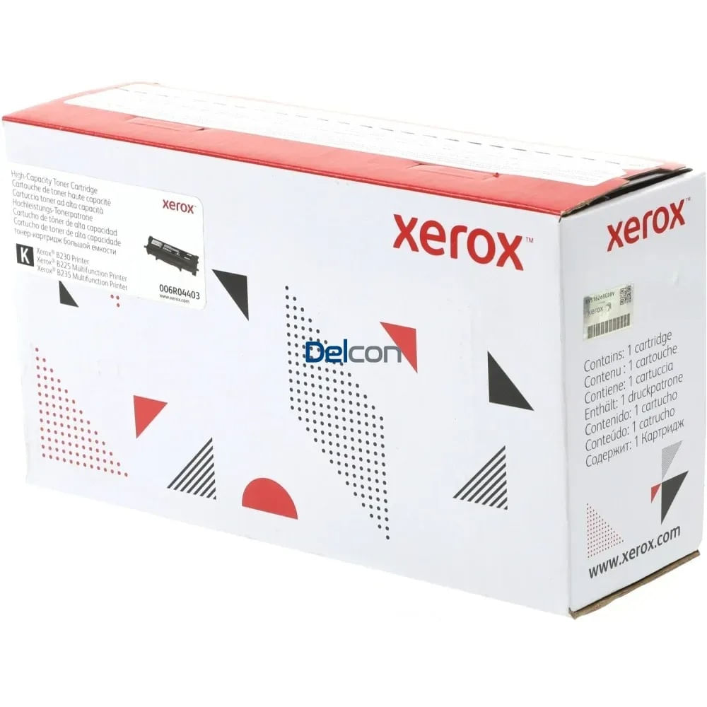 Tóner alta capacidad negro Xerox B230/B235 - 3000 copias, ideal para impresiones eficientes