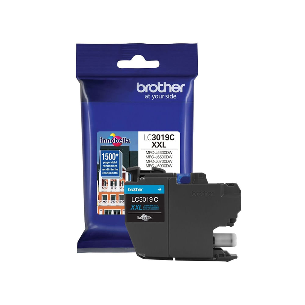 Tinta Brother LC-3019C Cyan para MFC-J5330DW y MFC-J6730DW - Alta calidad de impresión