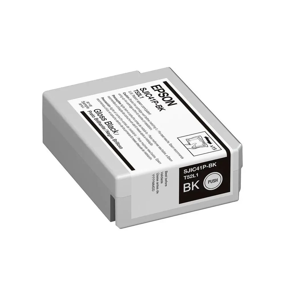 Cartucho de Tinta Epson C13T52L120 Negro Brillante - Ideal para Impresiones nítidas y duraderas