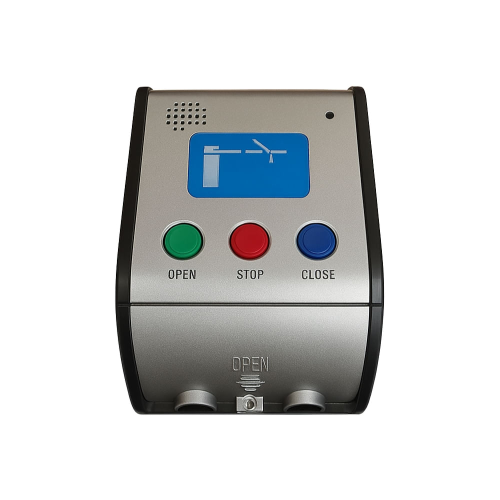 Botón Cableado HIKVISION para Control de Barrera Vehicular - Alta Sensibilidad y Fácil Instalación