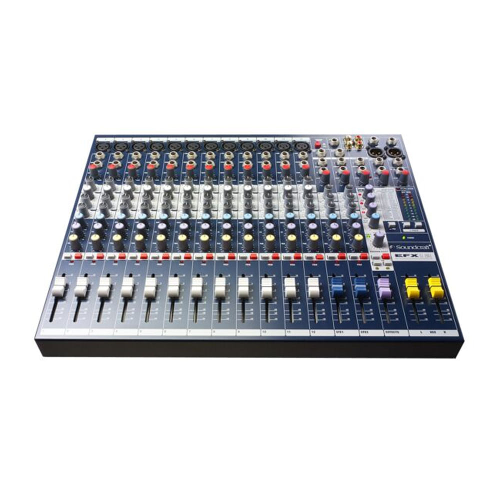 Mezclador analógico Soundcraft SCR-E535100000EU, 16 canales, alta calidad de sonido, compacto y ver