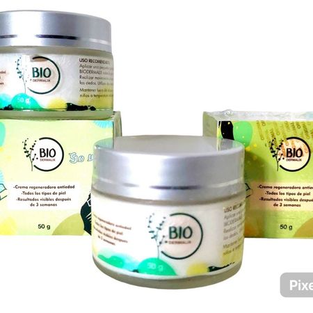 BIODERMALIX CREMA REGENERADORA ANTIEDAD  PACK X3
