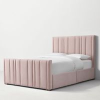 CAMA BOX TARIMA ROSA 1.5 PLAZAS