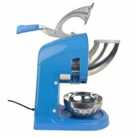 Raspadillera Eléctrica Azul 4 Cuchillas 220v Grondoy