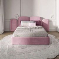 CAMA BOX TARIMA DUSK QUEEN ROSA