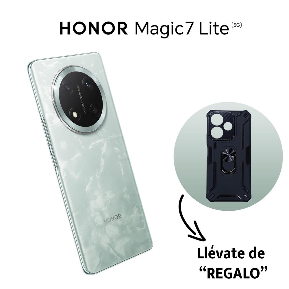 Celular Honor Magic 7 Lite 5G 8GB RAM 256GB Jade Cian + Estuche de regalo