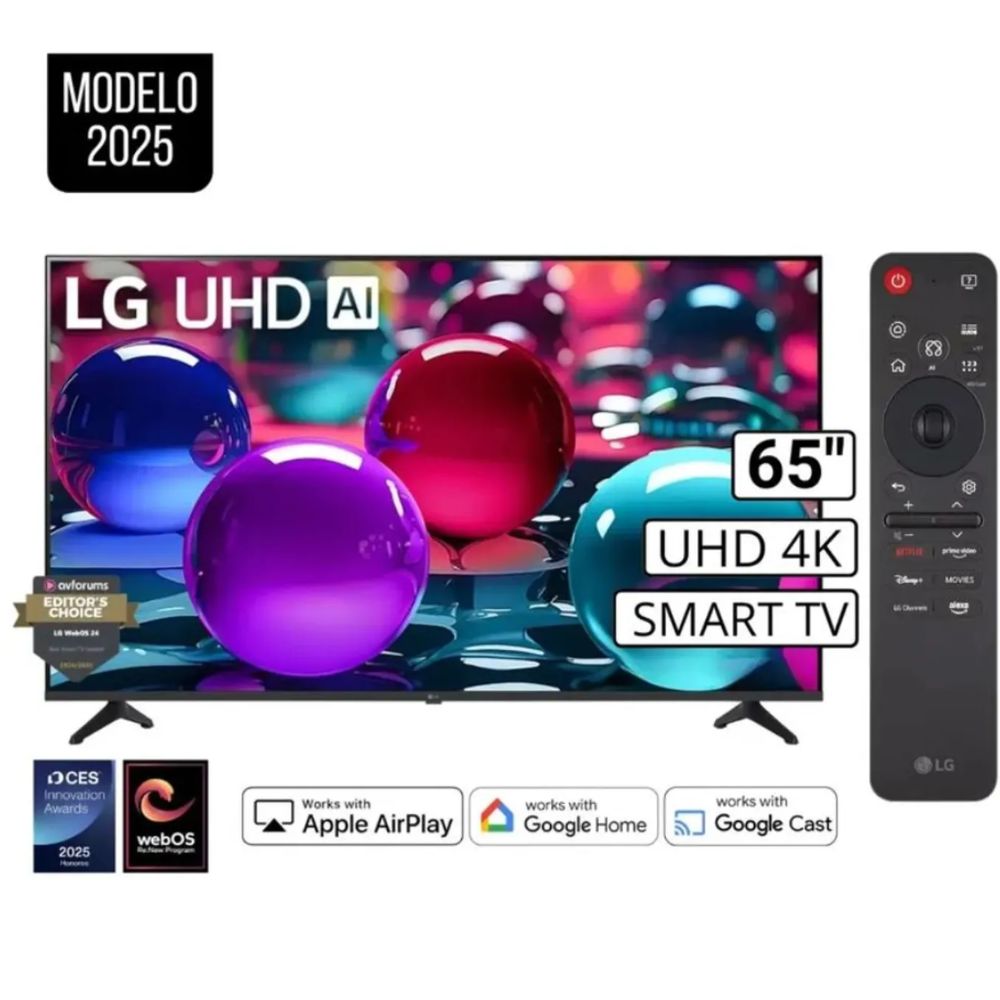 Televisor LG 65'' UHD 4K 65UA7300PSB - CONTROL MAGIC