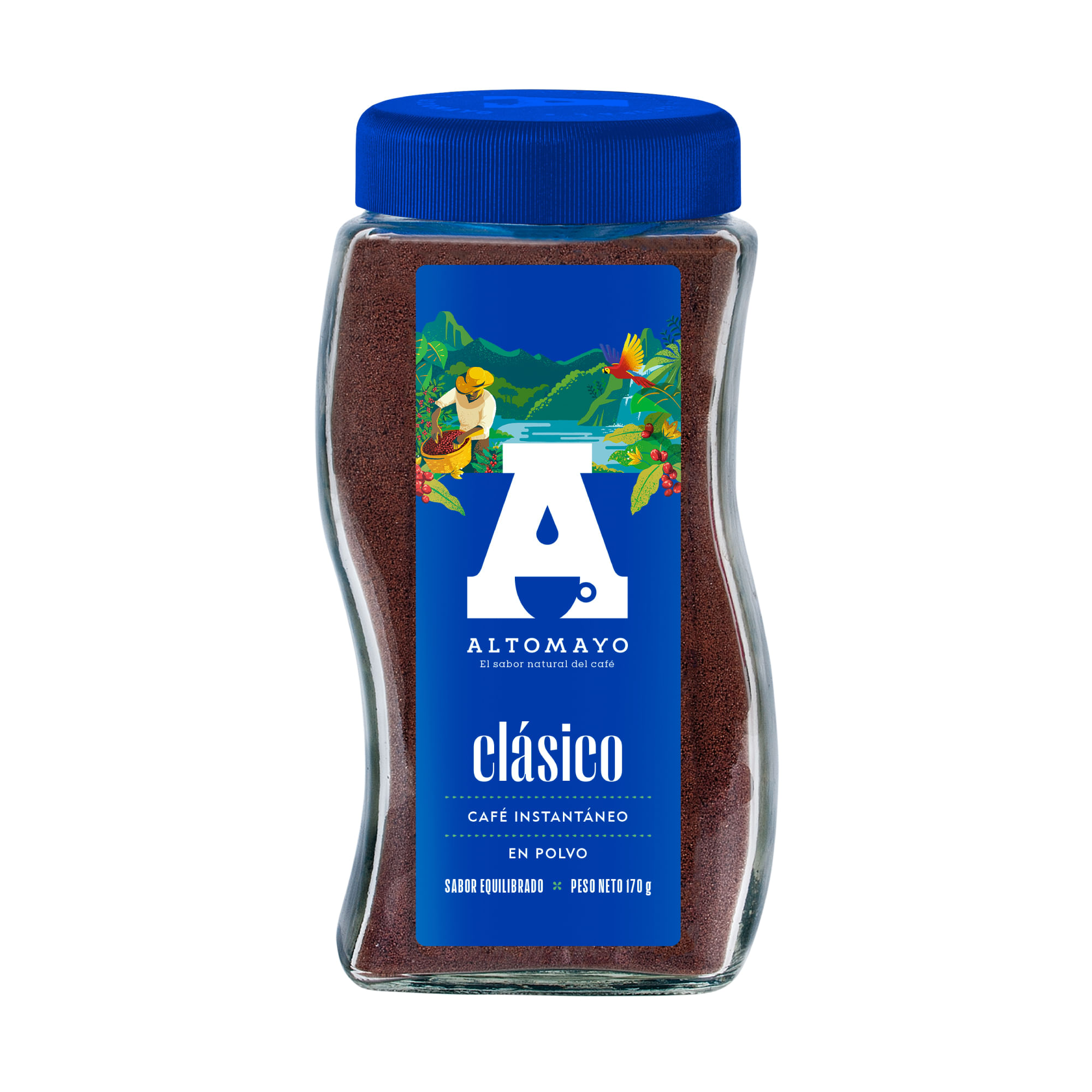 Café Instantáneo Clásico ALTOMAYO Frasco 170g