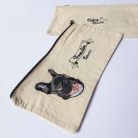 Cartuchera Bordada - Qala Diseño - Perro Bulldog Francés