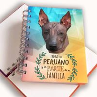 Libreta A6 - Qala Diseño - Perro Peruano Viringo